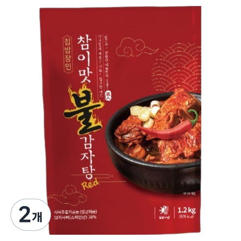 집밥장인 참이맛 불감자탕 레드