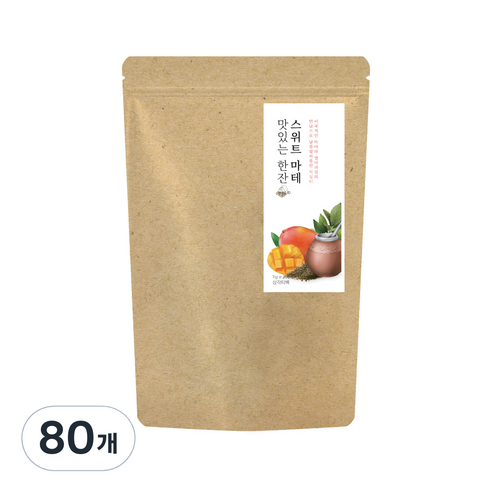 더허브샵 프리미엄 허브티 스위트마테, 1g, 20개입, 4개