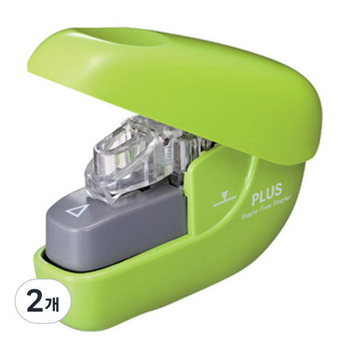 플러스 페이퍼 클린치 SL106NB, Green, 2개