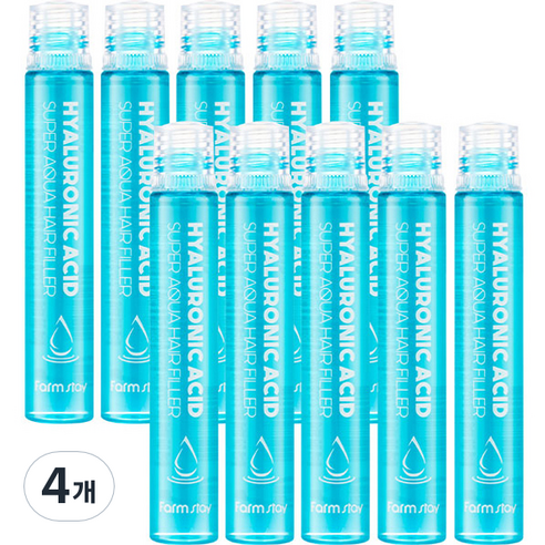 팜스테이 히아루론산 슈퍼 아쿠아 헤어 필러 10개입, 13ml, 4개