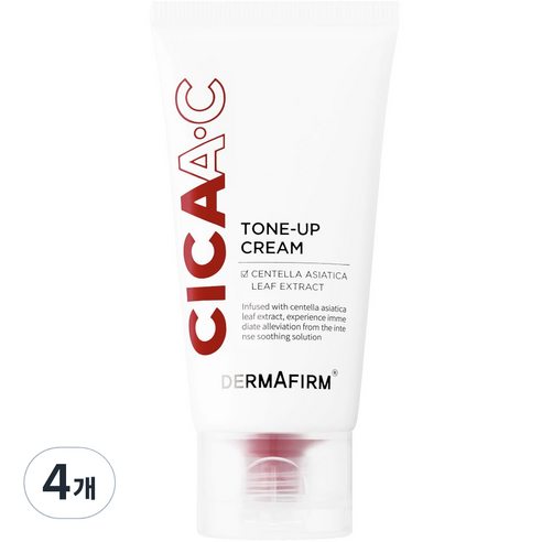 더마펌 시카에이씨 톤업 크림, 50ml, 4개
