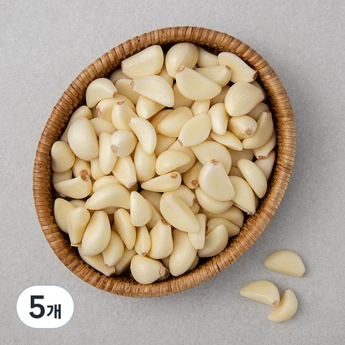 국내산 창녕 깐마늘, 300g, 5개