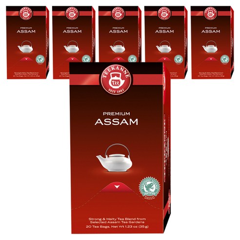 티칸네 아쌈 홍차, 1.75g, 20개입, 6개