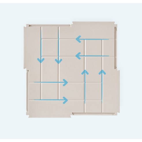 아이의 안전과 공간의 아름다움을 동시에, 알집매트 하이엔드 TPU 시공매트