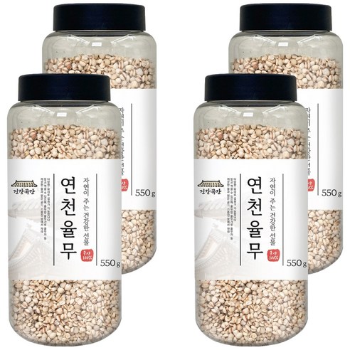 건강곡간 연천 율무, 550g, 4개
