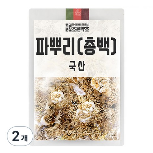 조은약초 파뿌리 총백, 200g, 2개