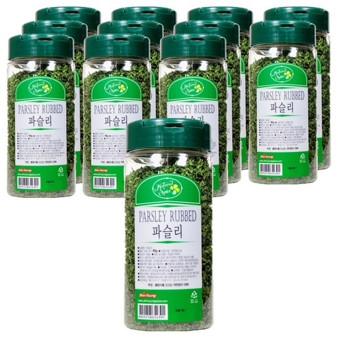 내츄럴스파이스 파슬리 허브향신료, 40g, 12개