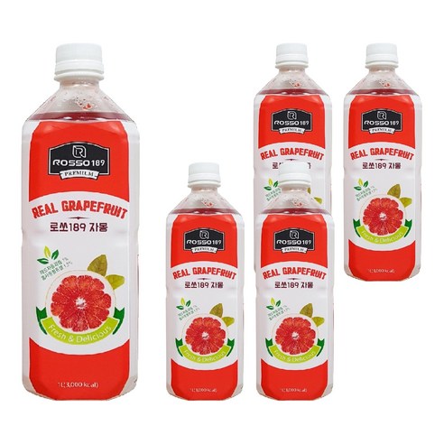 파낙스 로쏘 189 자몽, 1L, 5개