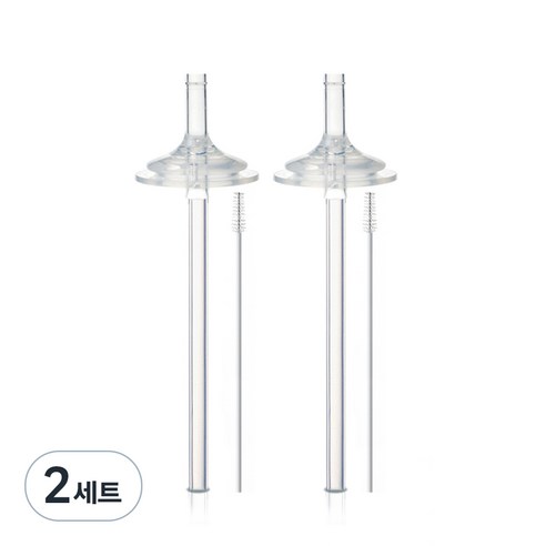 하이비 2단계 간편 젖병빨대, 4개
