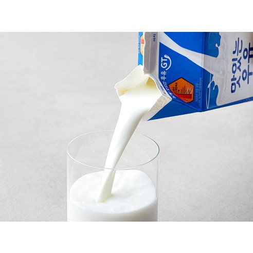 신선한 1A 등급 원유와 까다로운 품질 관리로 만든 맛있는 우유 GT