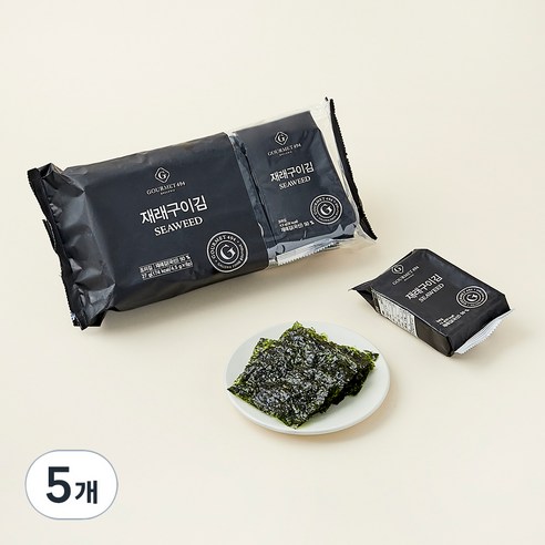 갤러리아 고메이494 재래구이 도시락김 6p, 27g, 5개