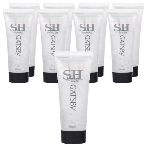 갸스비 수퍼하드 스타일링 헤어젤, 200g, 9개