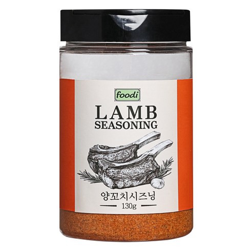 foodi 양꼬치시즈닝, 130g, 2개