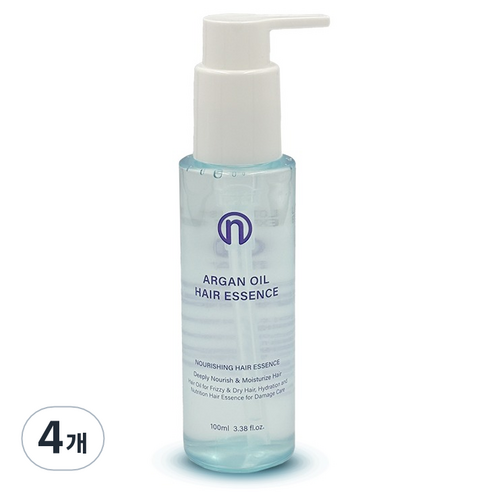 더나플러스 아르간 오일 헤어 에센스, 100ml, 4개