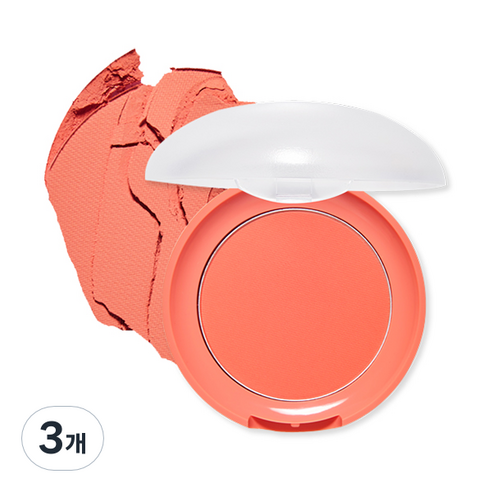 에뛰드 New 러블리 쿠키 블러셔 4.5g, RD301레드자몽푸딩, 3개