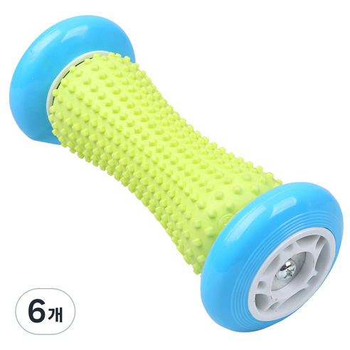메디앤스토리 발 마사지 롤러, 6개, 블루