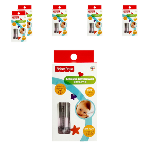 피셔프라이스 베이비점착면봉 개별포장, 50개입, 6개