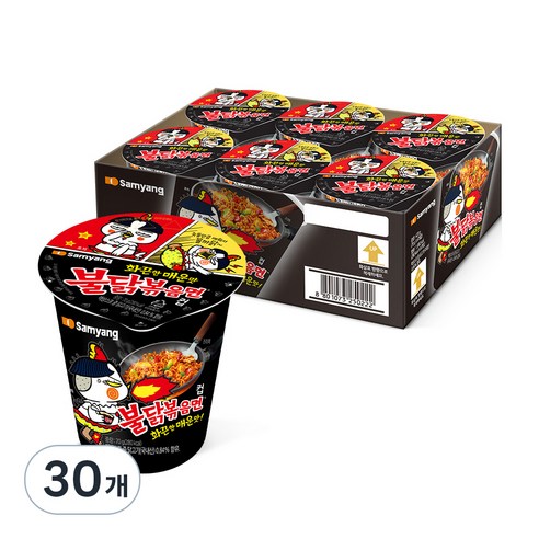 삼양 불닭볶음면 소컵 70g, 30개