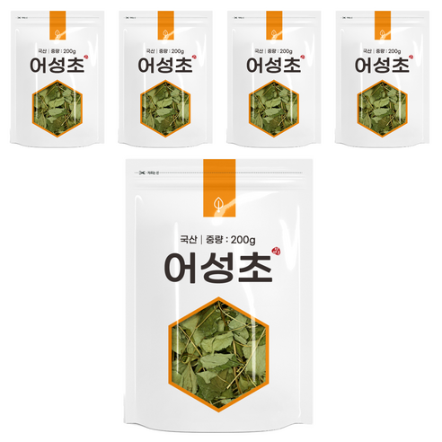 자연초 어성초, 200g, 1개입, 5개