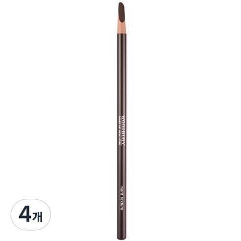우드버리 하드텍스처 아이브로우 펜슬 4g, Timber Wolf, 4개