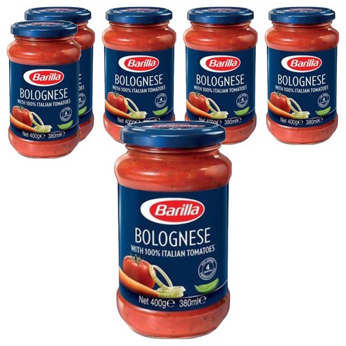 바릴라 볼레네제 스파게티 소스, 400g, 6개