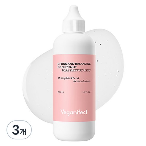 비건이펙트 무화밤 포어 딥 스케일링 피지연화제, 150ml, 3개