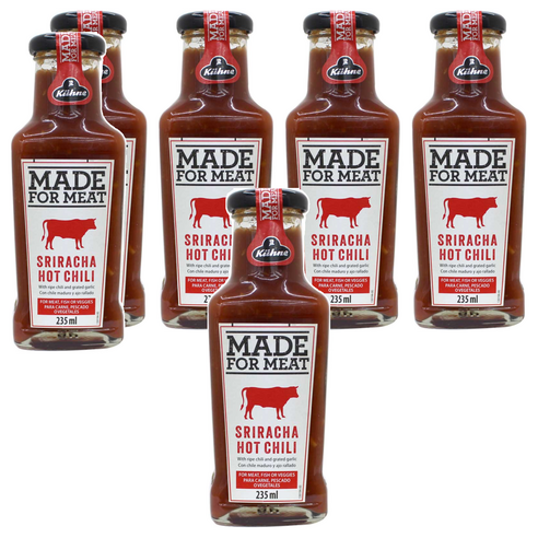 퀴네 스리라챠 핫 칠리소스, 235ml, 6개