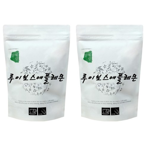 산해랑 믹싱티 블렌딩 루이보스 애플레몬, 100g, 1개입, 2개