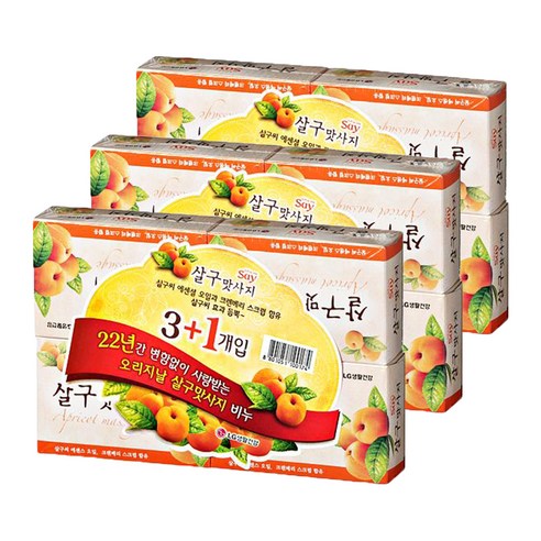 35% 할인! LG생활건강 살구맛사지 비누 12개, 지금 바로 득템하세요!