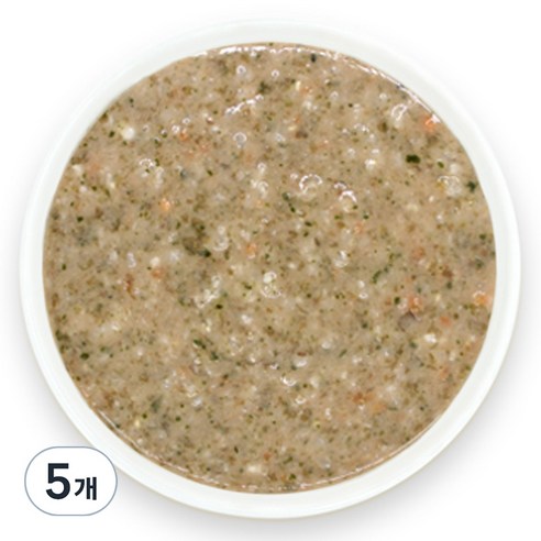 짱죽 유아용 실온 이유식 중기 죽 1, 160g, 5개, 한우소고기김죽