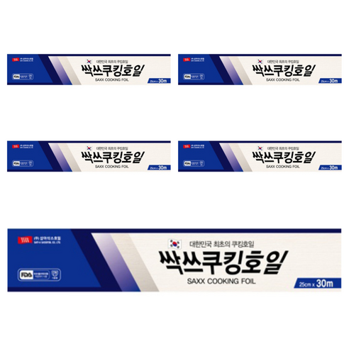 삼아삭스호일 싹쓰쿠킹호일, 30m, 5개