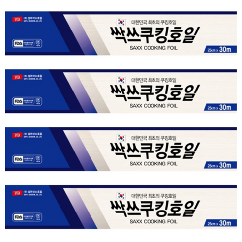 삼아삭스호일 싹쓰쿠킹호일, 30m, 4개