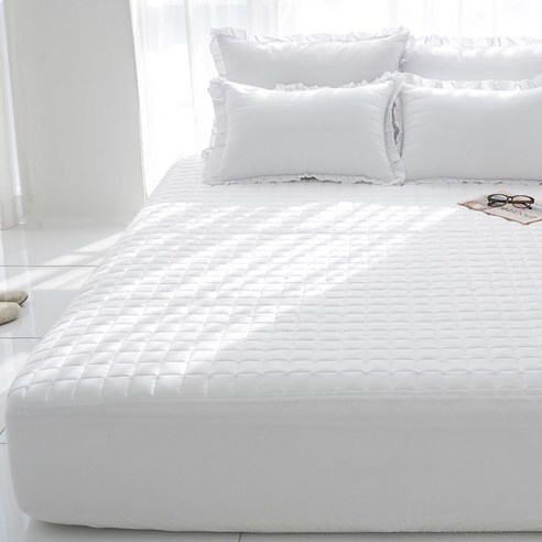 포근함이 스며드는 밤, 스코홈 순면 코튼소울 누빔 매트리스 커버로 완성하는 숙면