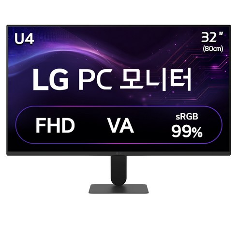 LG전자 FHD PC 모니터, 80cm, 32U401B
