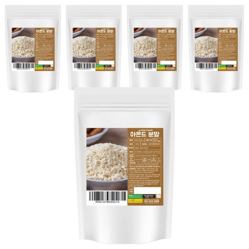 건강스토리 아몬드 가루, 300g, 5개