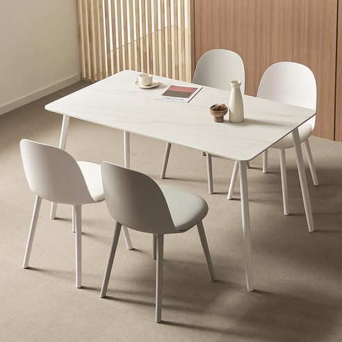 주방에 감성을 더하다: 보니애가구 포지타노 세라믹 식탁 세트 방문 설치 후기 세라믹식탁세트