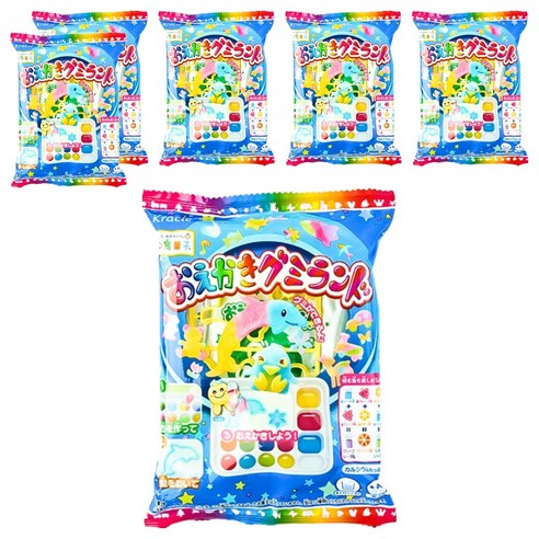 크라시에 오에가키 구미랜드 젤리만들기, 27g, 6개