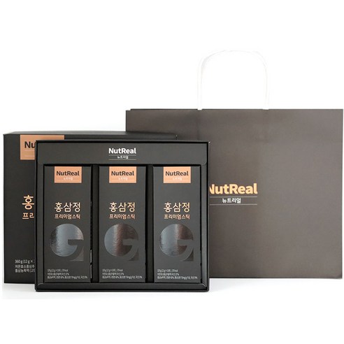뉴트리얼 홍삼정 프리미엄 스틱, 12g × 30개, 1세트, 360g