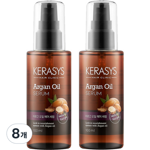 케라시스 아르간 오일 헤어 세럼, 100ml, 8개