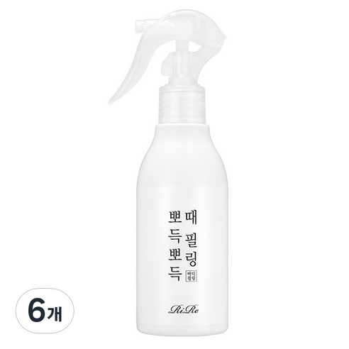 리르 뽀득뽀득 때 필링 바디스크럽, 200ml, 6개