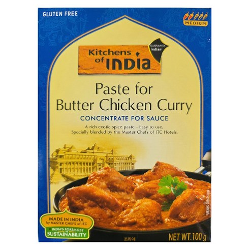 키친오브인디아 버터 치킨 커리 페이스트, 100g, 1개