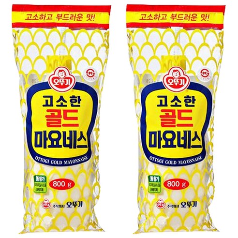 오뚜기 골드 마요네즈, 800g, 2개