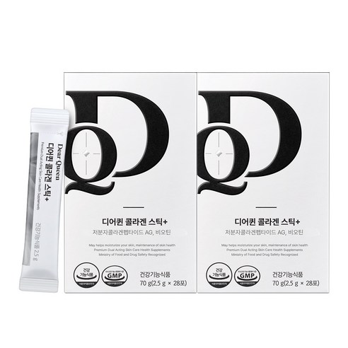 프롬바이오 디어퀸 콜라겐 스틱 플러스 28p, 70g, 2개
