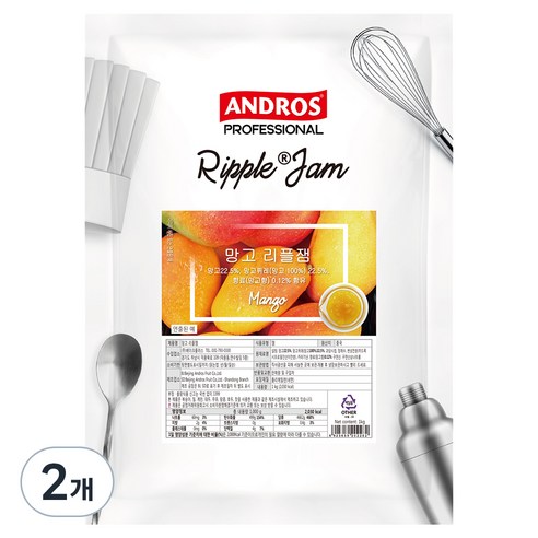 망고 덕후 주목! 냉동 망고 말고 진짜 망고 맛을 찾고 있다면? 안드로스 망고 리플잼 솔직 후기 망고리플잼