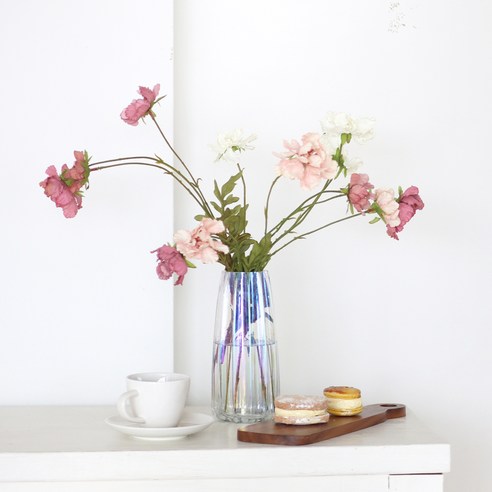 하루의 공간 별 유리화병: 당신의 가정에 빛나는 별빛을 더하세요