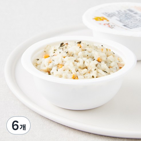 짱죽 완료기 13개월부터 이유식 참치야채밥, 180g, 6개, 혼합맛(참치/야채)
