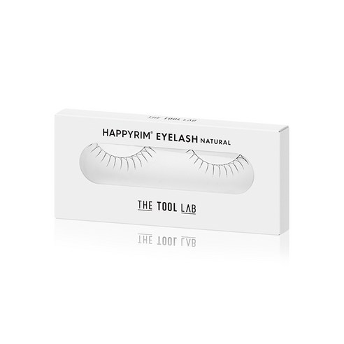 더툴랩 해피림 아이래쉬 내추럴 7mm 가닥속눈썹 07.3N 극강의 내추럴, 검정, 1개