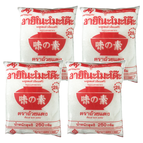 아지노모도 L 글루탐산나트륨 조미료, 250g, 4개