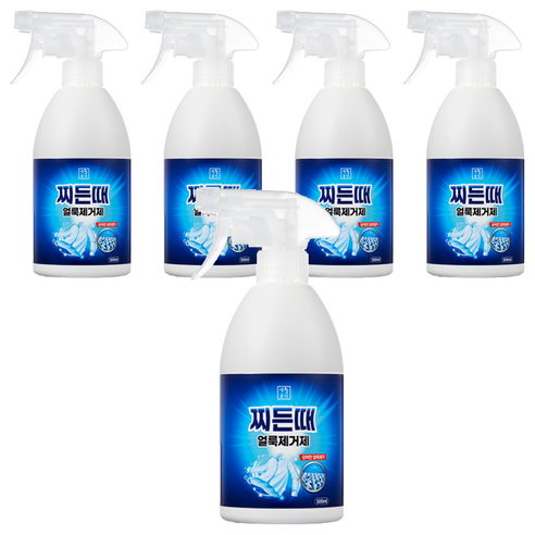 생활공식 찌든때 얼룩제거제, 500ml, 5개