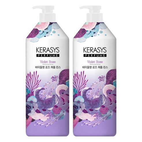 케라시스 바이올렛 로즈 퍼퓸 린스, 1L, 2개
